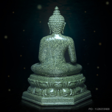 พระบูชาหินหยก หลวงปู่ฟัก ๙ นิ้ว ๒ ถอด หายากครับ