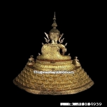 พระพุทธรูปทรงเครื่อง สมัยรัตนะโกสินทร์ ปางพระล้อม