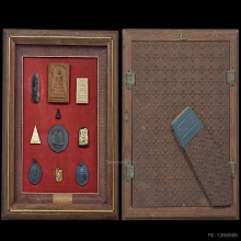 พระชุดหลวงปู่ผล วัดเทียนดัด นครปฐม