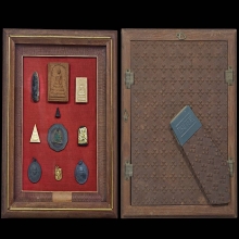 พระชุดหลวงปู่ผล วัดเทียนดัด นครปฐม