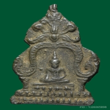 พระซุ้มเสมาทิศ เนื้อชินเงิน กรุวัดอรัญญิก จังหวัดพิษณุโลก