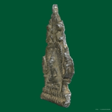 พระซุ้มเสมาทิศ เนื้อชินเงิน กรุวัดอรัญญิก จังหวัดพิษณุโลก