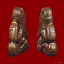 พระปิดตาหลังรูปเหมือน หลวงปู่ทิม วัดละหารไร่ ปี2517