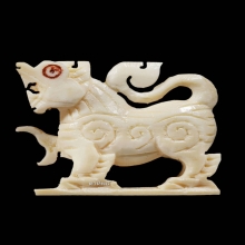 สิงห์หลวงพ่อมุ่ย 3 ขวัญ ยกขาตะปบทรัพย์ 100% ไม่ผ่านการใช้ !