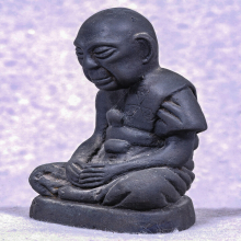 รูปเหมือนบูชาลป.สุข หน้าตัก2นิ้ว