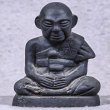 รูปเหมือนบูชาลป.สุข หน้าตัก2นิ้ว