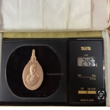 เหรียญพระมหาชนก เนื้อนาค (พิมพ์ใหญ่)