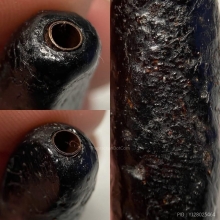 ตะกรุดกาสะท้อนพอกครั่ง ครูบาอินตา วัดห้วยไซ