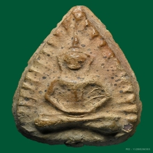 พระกลีบบัวเนื้อดิน วัดลิงขบ