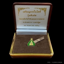 พระทองคำ หลวงพ่อวัดไร่ขิง รุ่นพิเศษ (ลงยาเขียว)