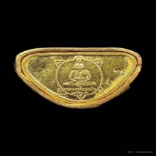 พระทองคำ.หลวงปู่หลิว วัดไร่แตงทอง รุ่นกองทัพบกปี 2539