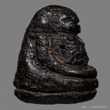 พระสังกัจจายน์  เนื้อผงคลุกรัก พ่อปลอด วัดปากทะเล  พร้อมบัตร