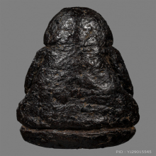 พระสังกัจจายน์  เนื้อผงคลุกรัก พ่อปลอด วัดปากทะเล  พร้อมบัตร