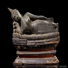 พระบูชาสมัยอยุธยาปางไสยาสน์