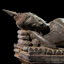 พระบูชาสมัยอยุธยาปางไสยาสน์