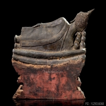 พระบูชาสมัยอยุธยาปางไสยาสน์