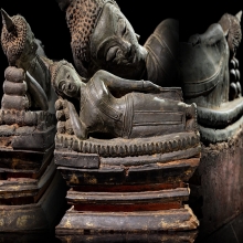 พระบูชาสมัยอยุธยาปางไสยาสน์