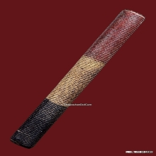 ตะกรุดโทนหลวงพ่อทบ วัดชนแดน ถักเชือก ลายธงชาติ