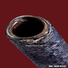 ตะกรุดโทนหลวงพ่อทบ วัดชนแดน ถักเชือก ลายธงชาติ