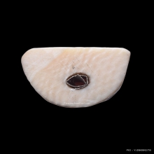 สี่หูห้าตาครูบาบุญยัง วัดห้วยน้ำอุ่น เนื้องาช้าง ตะกรุดเงิน