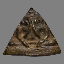 พระปิดตาืหลวงพ่อภักตร์ วัดบึงทองหลาง ปี2484 พิมพ์หมวกเจ๊ก