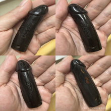 >>>..,ปลัดขิกหลวงพ่อนวม วัดปทุมวัน ไม้กัลปังหา จารเหล็ก