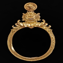 กรอบพระพิฆเนศ เนื้อทองคำ อ.เฉลิมชัย