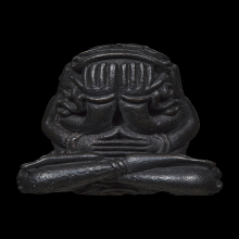 พระปิดตามหาอุตต์ ปี 2518 นวะโลหะ หลวงพ่อเกษม เขมโก