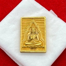 พระทองคำ.พระพุทธวัดปากน้ำรุ่นเมตตา กรุณา ปี2534 