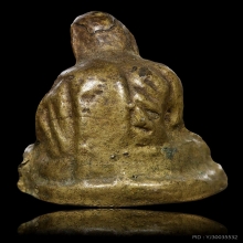 รูปหล่อหลวงพ่อเขียน พิมพ์ค่อมเล็ก วัดพร้าว ปี 2500