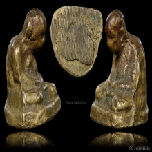 รูปหล่อหลวงพ่อเขียน พิมพ์ค่อมเล็ก วัดพร้าว ปี 2500