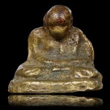 รูปหล่อหลวงพ่อเขียน พิมพ์ค่อมเล็ก วัดพร้าว ปี 2500