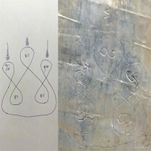 ตะกรุดยันต์พระเจ้าห้าพระองค์ หลวงพ่อกวย วัดโฆสิตาราม ชัยนาท