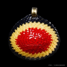 +บัตรสมาคม เบี้ยแก้ลายธงชาติ หลวงปู่เจือ วัดกลางบางแก้ว