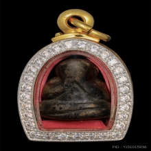 พระปิดตาพิมพ์ปั้นหลวงพ่อแก้วออก วัดปากทะเล