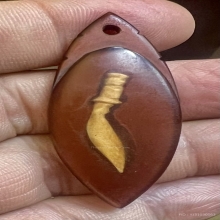 พระขรรค์ งาแกะ สวยสมบูรณ์ เก่าเลี่ยมโบราณคลาสสิค