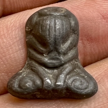 ปิดตาเนื้อตะกั่ว นะหัวเข่า วัดหนัง เก่ามากแห้งพิมพ์ลึกสวย