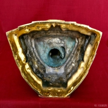 พระบูชาหลวงพ่อชินราช ภปร 5.9 นิ้ว กะไหล่ทอง ปี2534