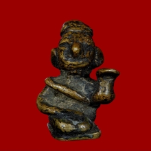 รูปหล่อพระแม่นางกวักล้านนา พิมพ์มวยผมนิยม เนื้อทองผสมเก่า