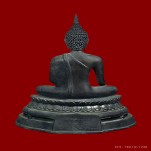 พระบูชาภปร.ปี2508 วัดบวรนิเวศ บล็อคหนังไก่รุ่นแรก สวยๆ