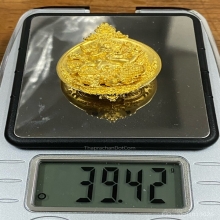 พระทองคำ พระพิฆเนศ รุ่น สุขสบาย No.9