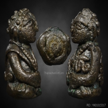 หลวงปู่เอี่ยม  พระสังกัจจายน์ เนื้อสัมฤทธิ์ วัดหนัง กรุงเทพ