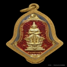 เหรียญจำปีท้าวเวสสุวรรณ ปี2565 ทองคำ หลวงพ่ออิฏฐ์ วัดจุฬามณี