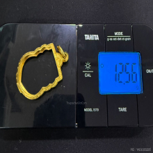 ตลับทองคำ ทรงเสมา มือสองสภาพใหม่นอนเซฟ (เท้ง ปกเกล้า)