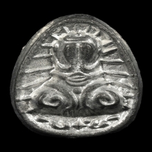 เจ้าคุณผล วัดหนังฯ ปี09 เนื้อตะกั่ว หลังจาร