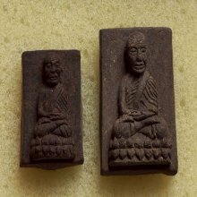 หลวงปู่ทวด หลัง สก. วัดห้วยมงคล ปี 44 พิมพ์สี่เหลี่ยมกรรมการ