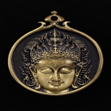 พระโพธิสัตว์ ประทานความสุข 58 ปี เนื้อทองเหลือง อ.เฉลิมชัย