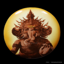 ล็อกเกตพระพิฆเนศหล่อเศียร พิมพ์ใหญ่ อ.เฉลิมชัย