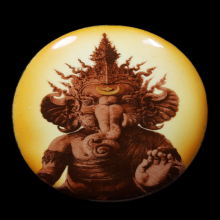 ล็อกเกตพระพิฆเนศหล่อเศียร พิมพ์ใหญ่ อ.เฉลิมชัย