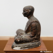 พระบูชา หลวงพ่อขอม วัดไผ่โรงวัว ปี 2505 เนื้อปูนผสมผง